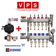 2-12 Zone Grundfos & ESBE