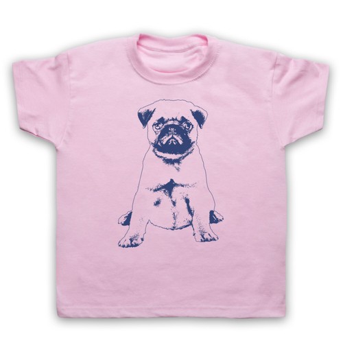 Pug dog cute - pug, retro