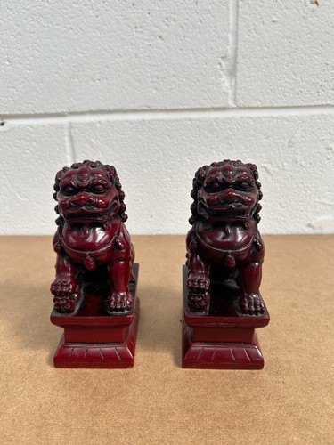 Foo dog bookends - dog,
