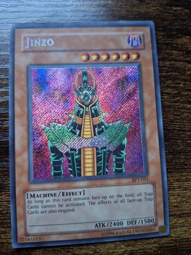 Jinzo secret rare - yu-gi-oh,