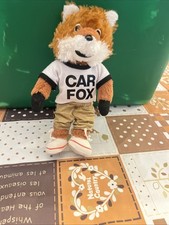 RARE PLUSH DOLL FIGURE CAR FOX