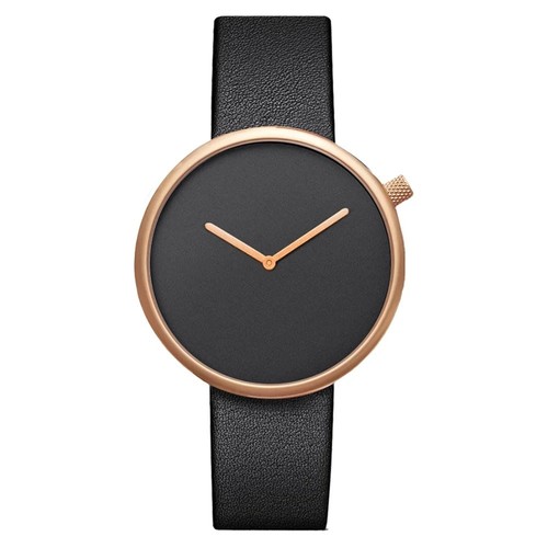 Ladies watch leather strap - leather,