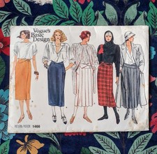 Vogue sewing pattern 1980s -