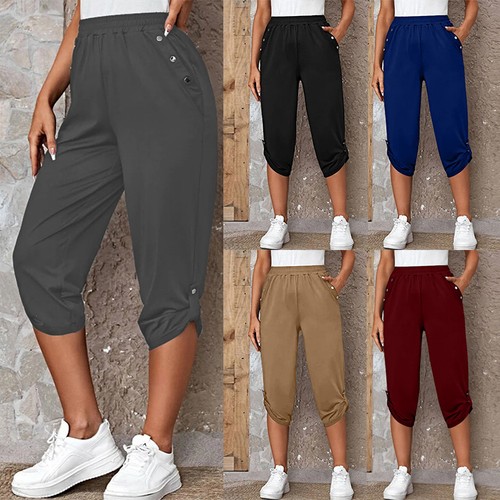 Women summer shorts - summer, 3/4