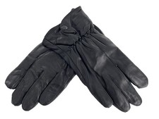 Ladies Black Leather Gloves