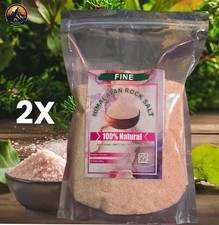 2x 1kg Himalayan Pink Salt