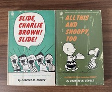 2x Vintage Peanuts Books