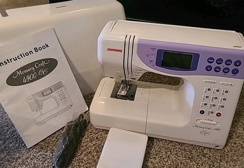Janome memory craft - janome, 4900