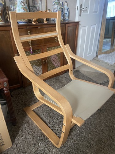 Ikea poang chair armchair oak - ikea,
