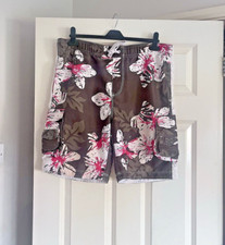 Urban Spirit Swimming Shorts Swim Trunks Gym Sport Summer Holiday Khaki S 30-32"