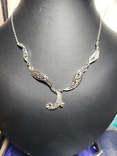 Stunning Antique Silver Tone