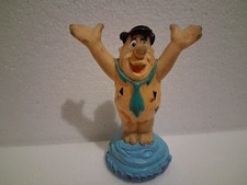 The Flintstones 1998 Fred Yabba Dabba Doo Rubber Figure Toy Doll Vintage