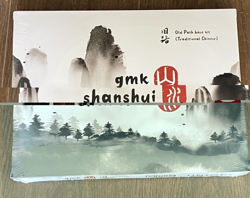 Gmk shanshui keycaps old - keycaps,