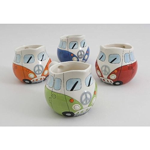Camper van jug orange - camper,