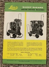 LA123 Lister Sheep Shears