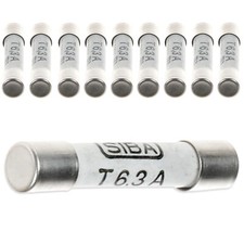 6.3mm x 32mm FUSES 6.3A FOR