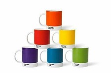 PANTONE LIFESTYLE Colour Mugs Designer Coffee & Tea China Porcelain -NEW COLOURS