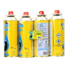 4 x Butane Gas Bottles