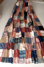 Patchwork Door Curtain Wool