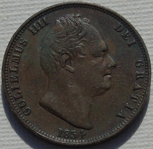 1834 king william copper - william,