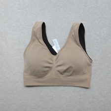 Spanx Women's Bra XL/XXL Black Beige Comfort Stretch Lingerie