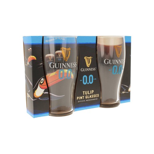 Guinness pint glass - 0.0,