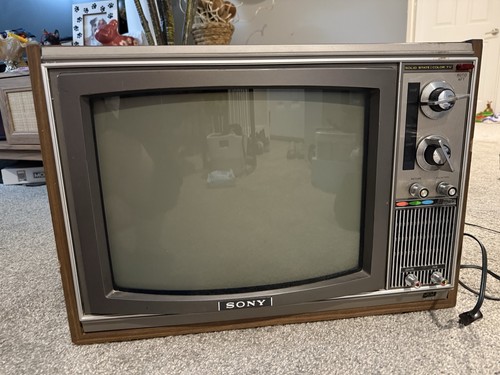 Vntg 1970 sony - 1970, trinitron