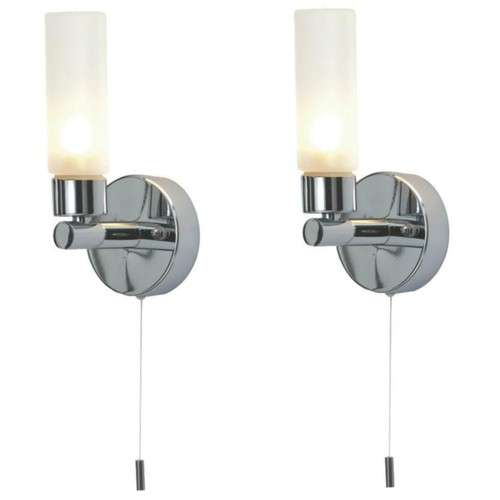 Pair modern chrome ip44 - modern,