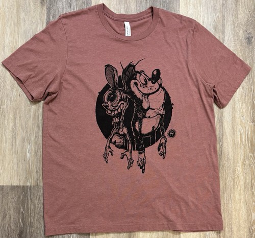 Ren stimpy shirt obscene - ren,