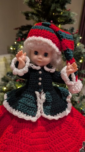 Vintage fiber craft doll - fiber,