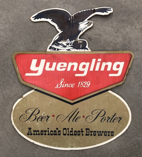 Vintage yuengling beer sign - vintage,