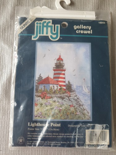 Jiffy cross stitch - stitch, kit