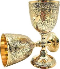 Brass Wine Goblet Royal
