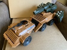 Vintage Hasbro GI Joe Action Force 1988 Mean Dog 3-in-1 Vehicle For Figures