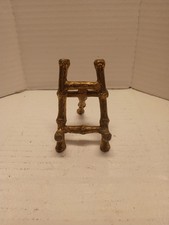 Vintage Gold Brass  Miniature