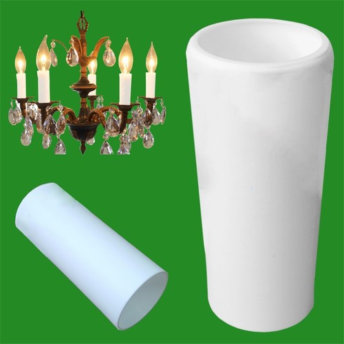 12x white chandelier plain - white,