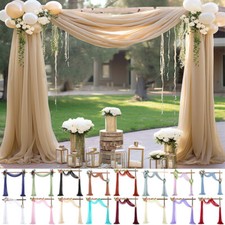 Wedding Arch Drapes Chiffon