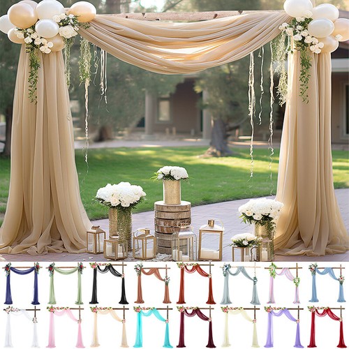 Wedding arch drapes chiffon - arch,