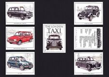 THE LONDON TAXI - Collectors Card Set - LTI TX1 Metrocab Austin FX4 Fairway FX3D