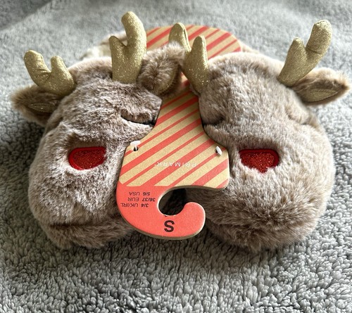 Christmas slippers rudolf - christmas, slippers,rudolf