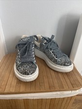 Girls Alexander McQueen Trainers Size UK 2