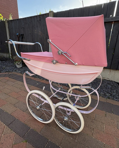 Silver cross pink dolls - silver,