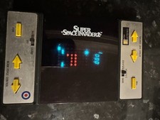 Entex Super Space Invader 2 Handheld Electronic Game Vintage 1980s