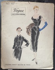 Rare 1950s Vintage Vogue