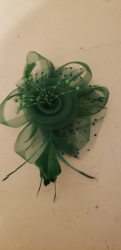 Green colored floral