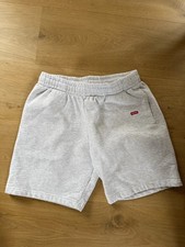 Supreme Small Box Logo Sweat Shorts Grey Size Small