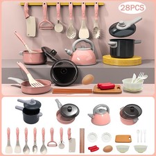 28Pcs Kids Play Kitchen Toy