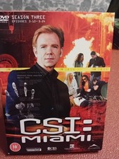 CSI MIAMI,  Season Three Episodes  3.13 - 3.24