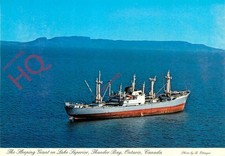 Picture Postcard, A SALTIE, THE SLEEPING GIANT ON LAKE SUPERIOR, THUNDER BAY