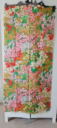 Vintage 1960s dress fabric - vintage,